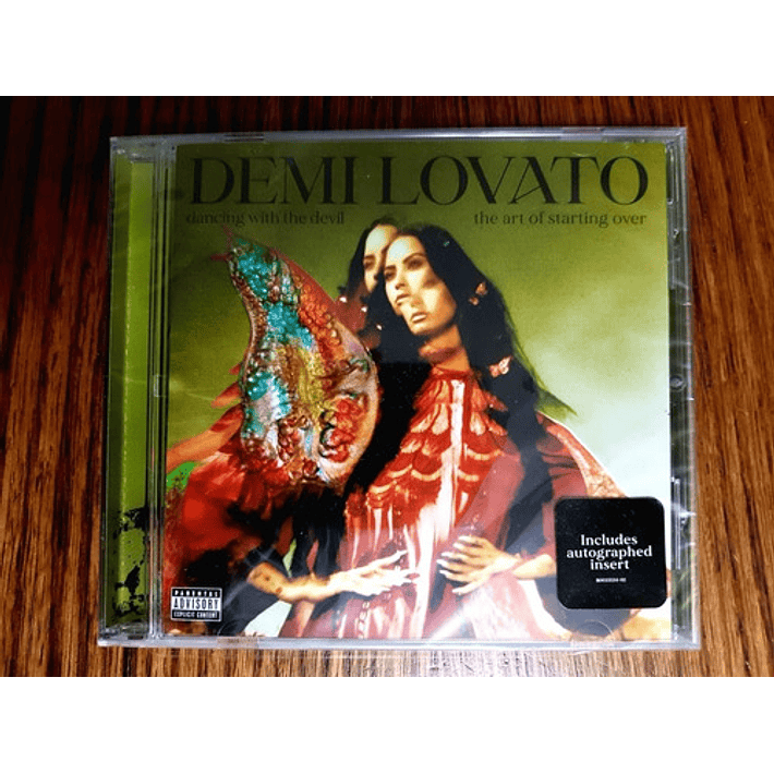 Demi Lovato- Dancing With The Devil...taoso- Cd Autografiado 2