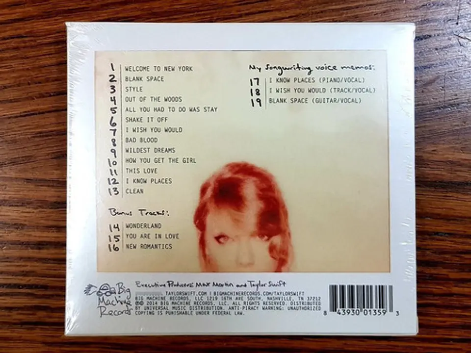 Taylor Swift - 1989 - CD Deluxe (Target) 3