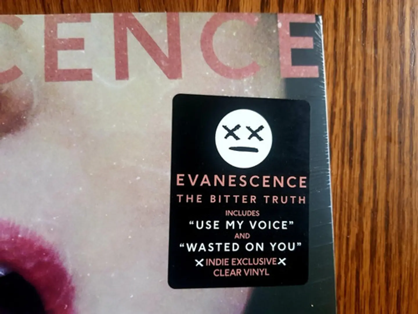 Evanescence - The Bitter Truth - Vinilo (lp) Transparente (con detalle) 3