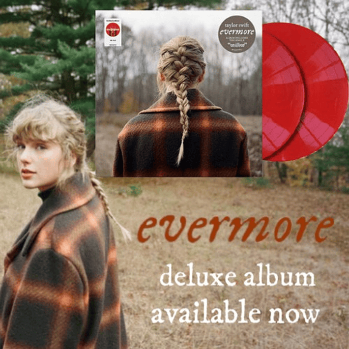 Evermore - Taylor Swift - Vinilo Deluxe Target Edition 1