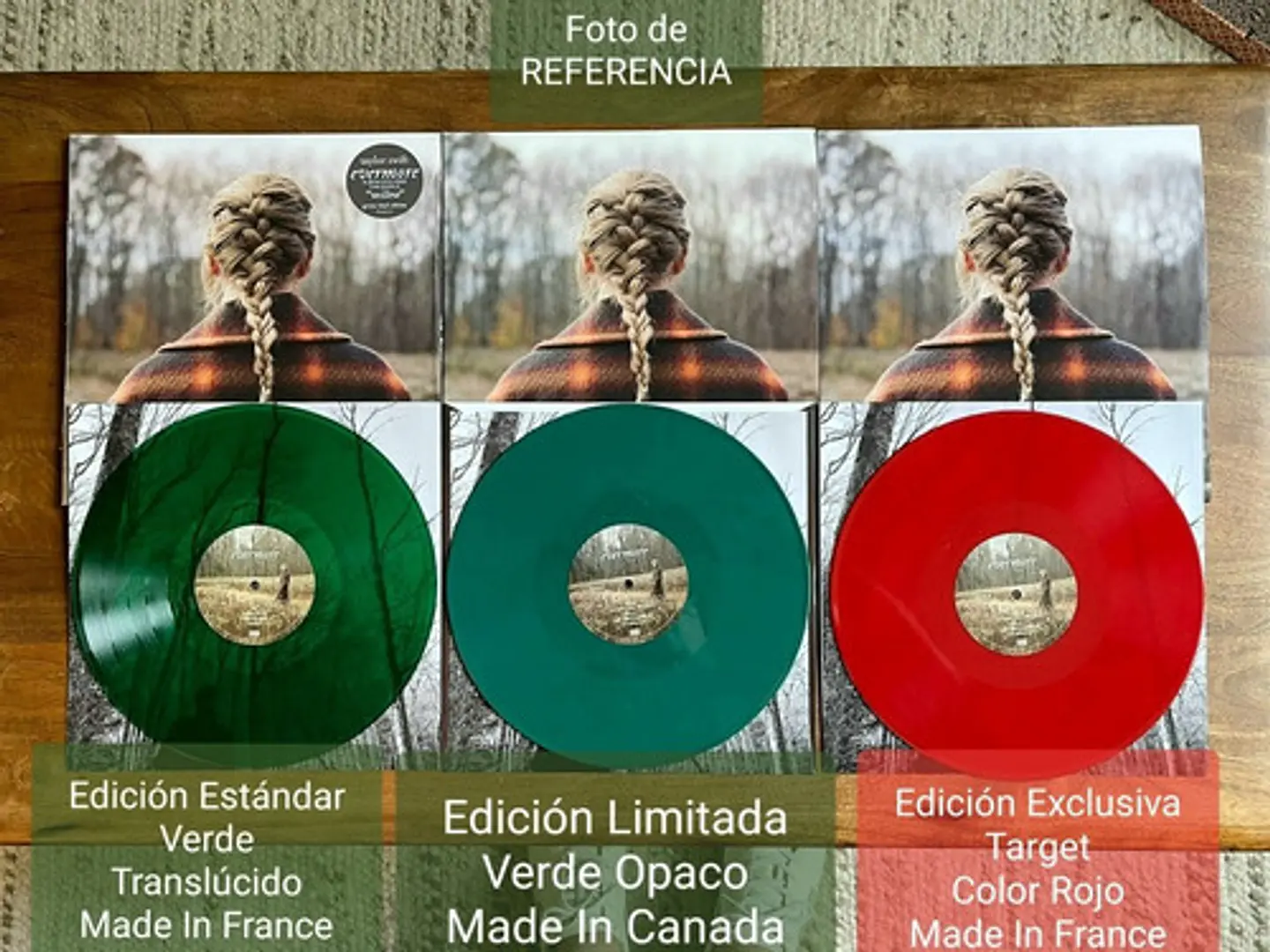 Evermore - Taylor Swift - Vinilo Deluxe Target Edition 5
