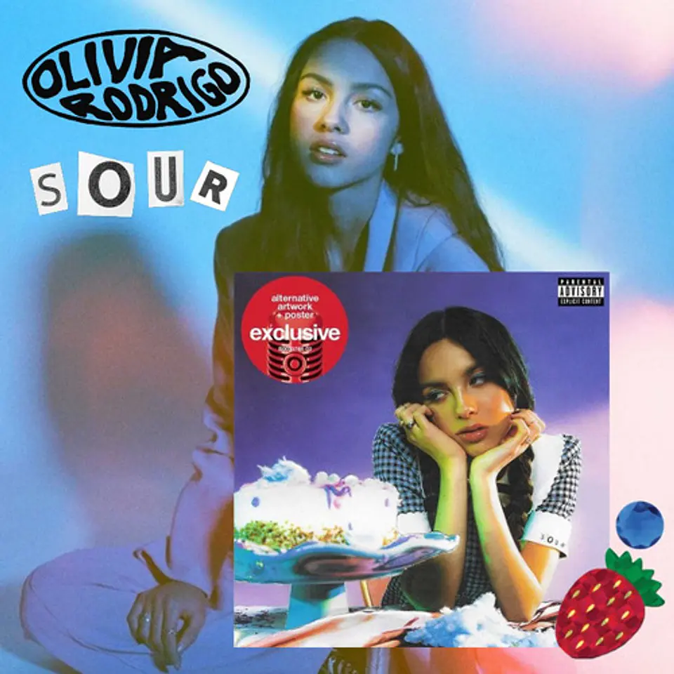 Olivia Rodrigo - Sour - CD Edición Limitada Target 1