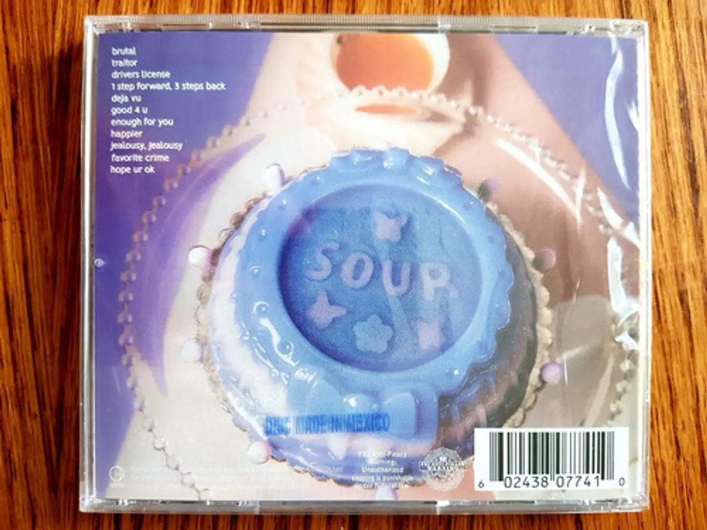 Olivia Rodrigo - Sour - CD Edición Limitada Target 3