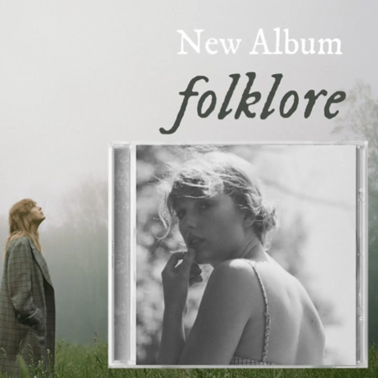 Folklore - Taylor Swift - CD Deluxe Meet Me Behind The Mall (con detalle) 1