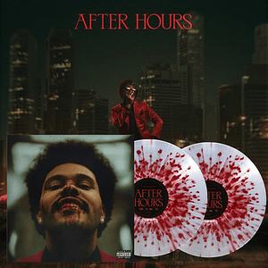 The Weeknd - After Hours - Vinilo Clear Red Splatter Edición Limitada