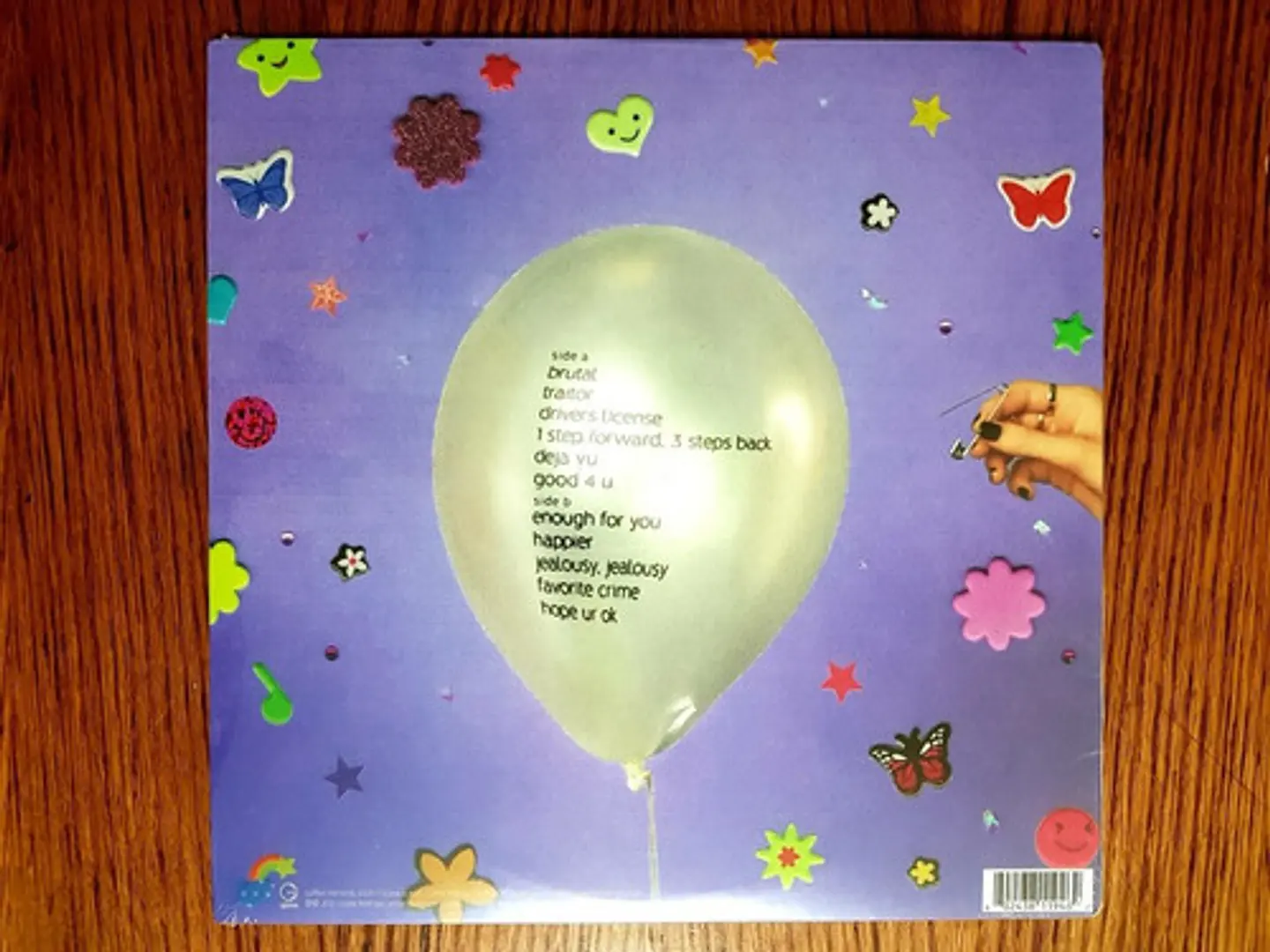 Olivia Rodrigo - Sour - Vinilo Crystal Vellum (transparente) 5