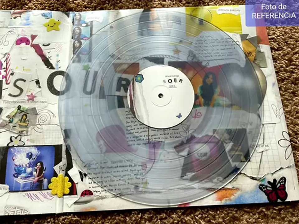 Olivia Rodrigo - Sour - Vinilo Crystal Vellum (transparente) 10