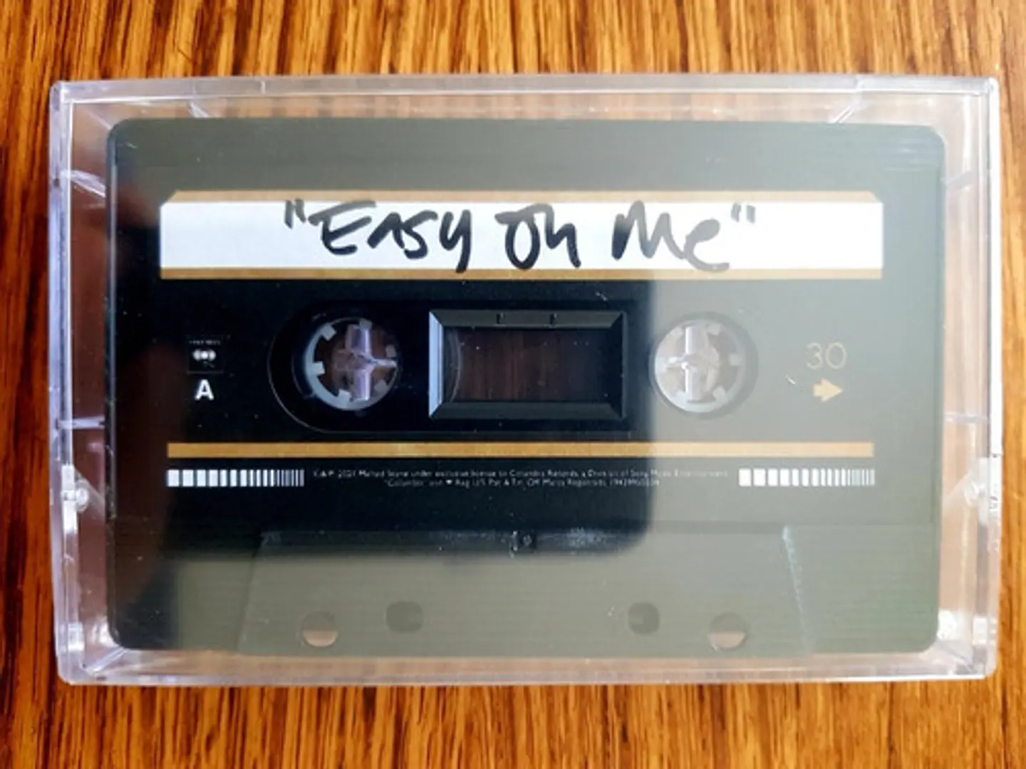 Adele - Easy On Me - Single Cassette 3