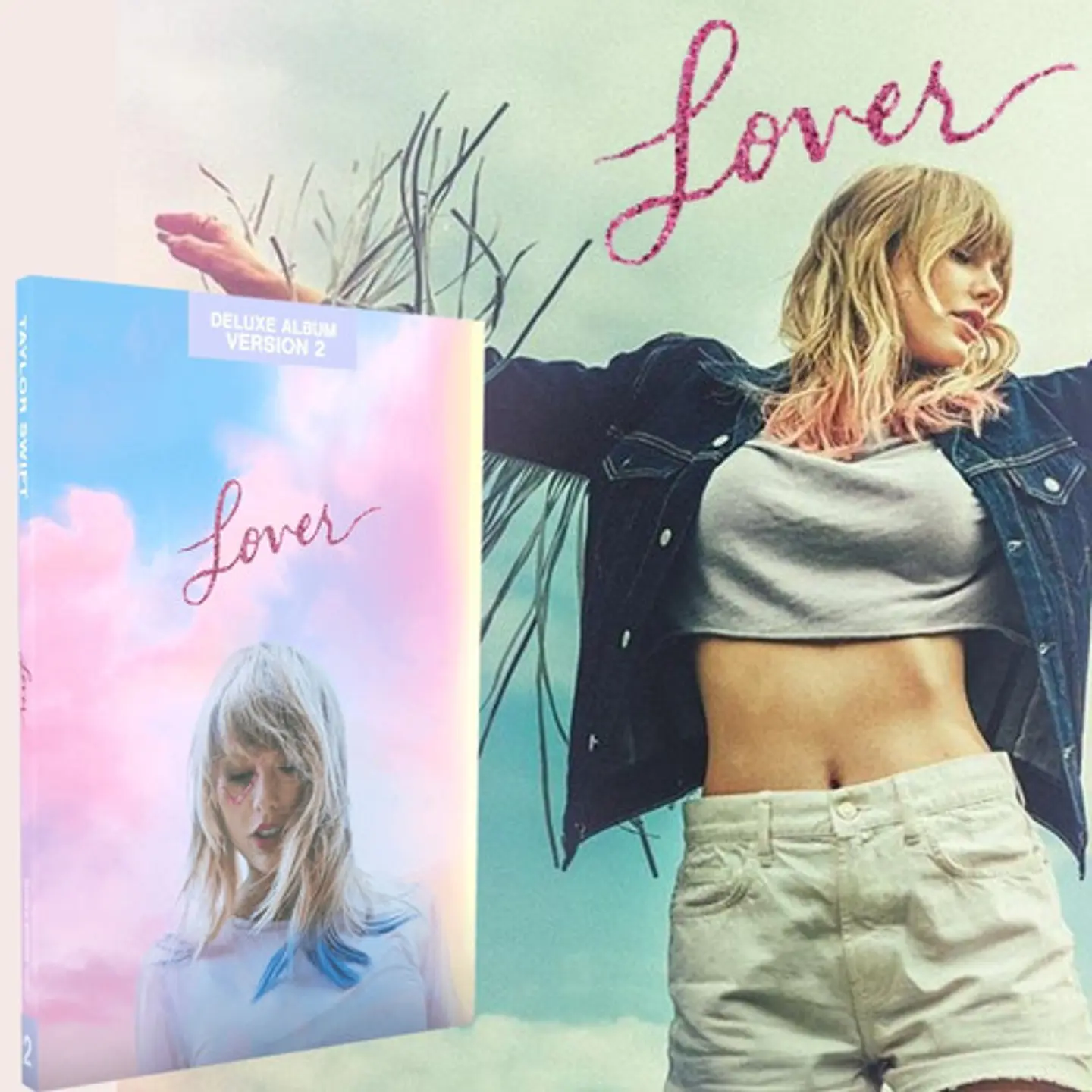 Taylor Swift - Lover - CD Diario Deluxe - Versiones 1, 2, 3, 4 3