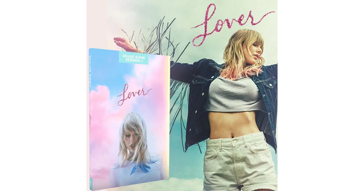 Taylor Swift - Lover - CD Diario Deluxe - Versiones 1, 2, 3,
