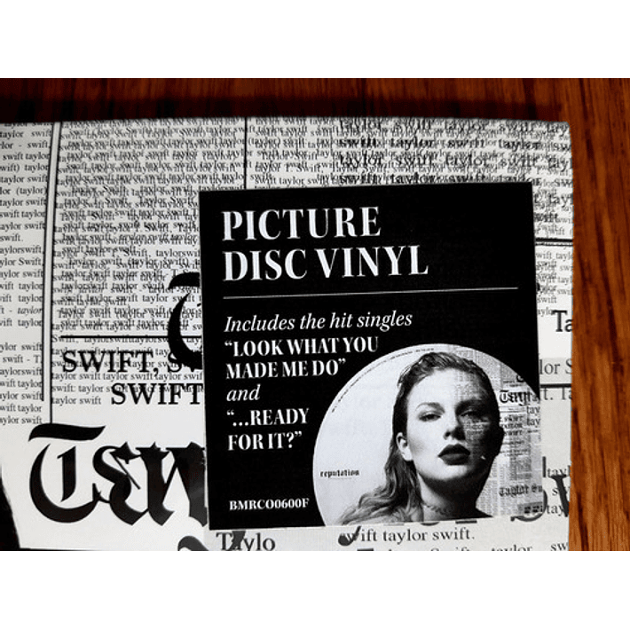 Taylor Swift - Reputation - Vinilo (2LP) Picture Disc 3