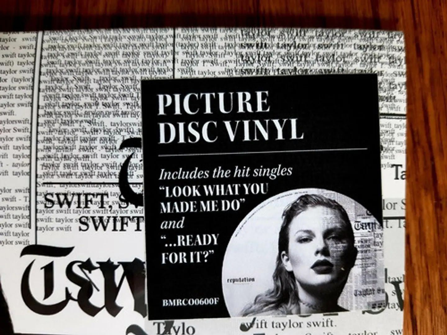 Taylor Swift - Reputation - Vinilo (2LP) Picture Disc 5
