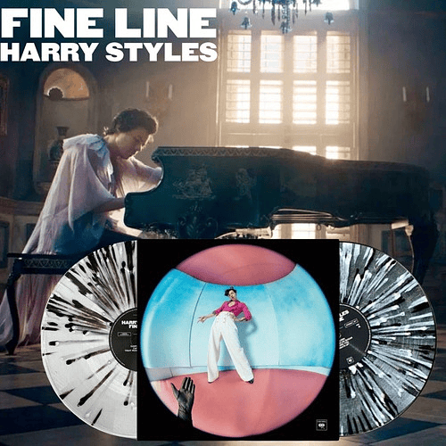 Harry Styles - Fine Line - Vinilo Blanco Y Negro Edición Limitada