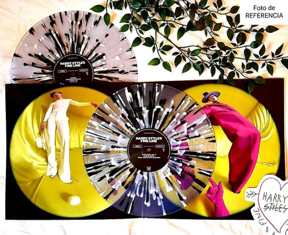 Harry Styles - Fine Line - Vinilo Blanco y Negro Edición Limitada 5