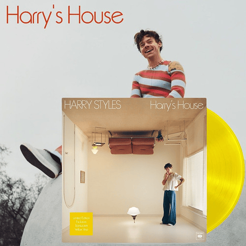 HARRY STYLES  HARRY'S HOUSE  1 LP. ED. LIMITADA. VINILO AMARILLO