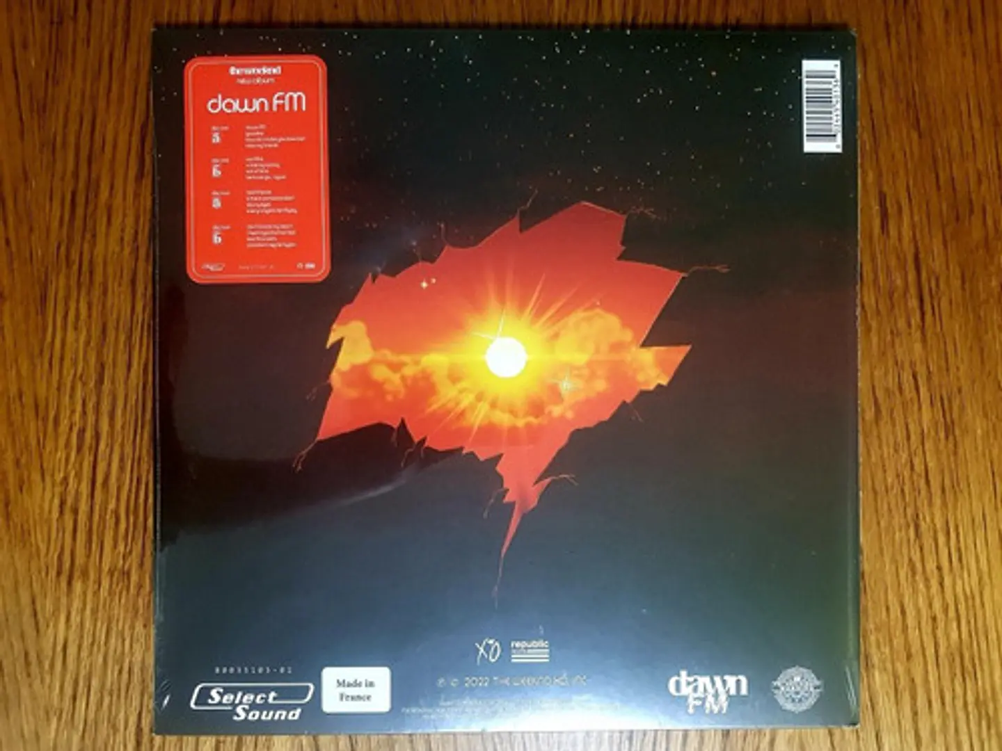 The Weeknd - Dawn Fm - Vinilo Plateado Edición Limitada 4
