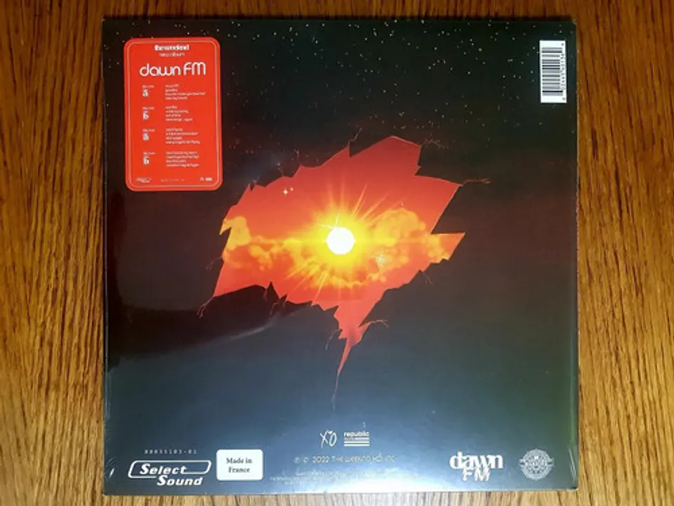 The Weeknd - Dawn Fm - Vinilo Plateado Edición Limitada 4