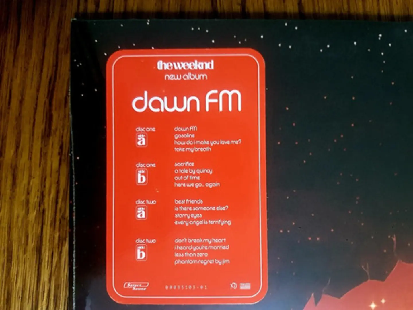 The Weeknd - Dawn Fm - Vinilo Plateado Edición Limitada 5