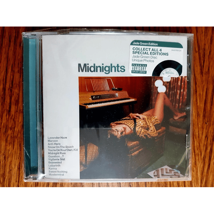 Taylor Swift - Midnights - Cd Versión 1, 2, 3, 4 Y Target Ed 6