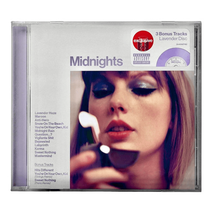 Taylor Swift - Midnights - Cd Versión 1, 2, 3, 4 Y Target Ed 14