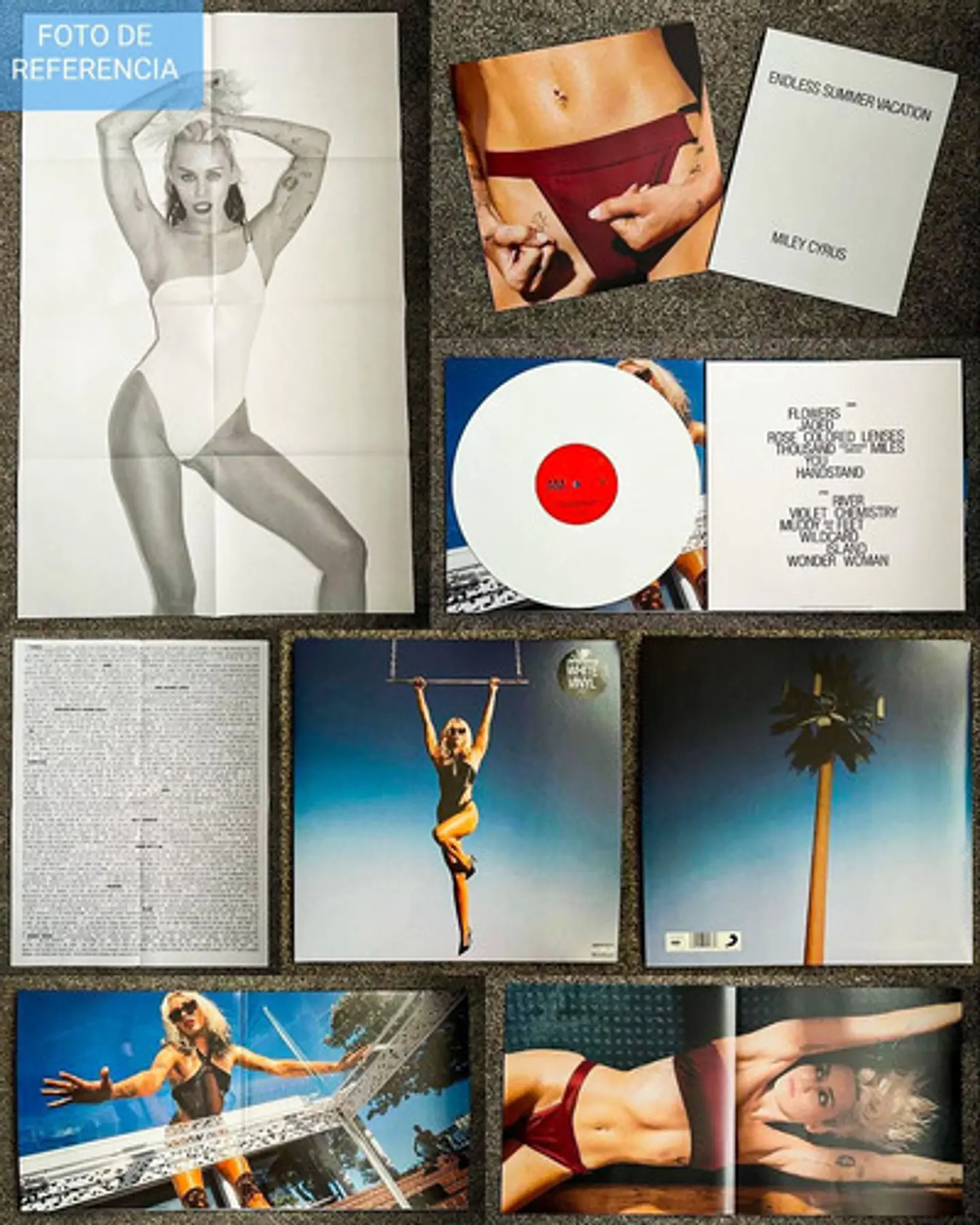 Miley Cyrus - Endless Summer Vacation - Vinilo (lp) Blanco Target Edition 6