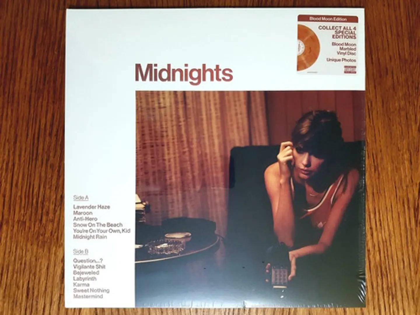 Taylor Swift - Midnights - Vinilo (lp) Versiones 1, 2, 3, 4 2