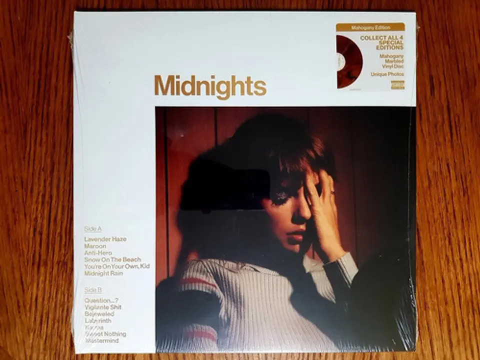 Taylor Swift - Midnights - Vinilo (lp) Versiones 1, 2, 3, 4 9