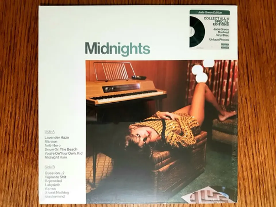 Taylor Swift - Midnights - Vinilo (lp) Versiones 1, 2, 3, 4 16