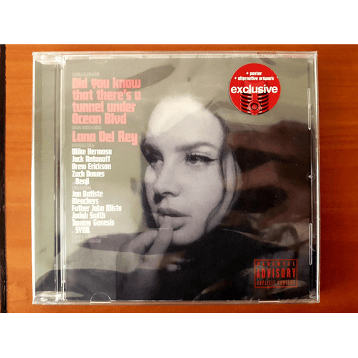 Lana Del Rey - Did You Know That Theres a tunnel under Ocean Boulevard - CD Target Edición Ltda 2