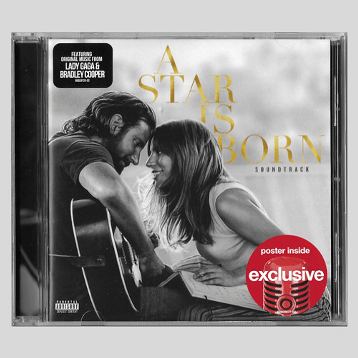 Lady Gaga - A Star Is Born - CD Soundtrack Target EdItion + Póster 1