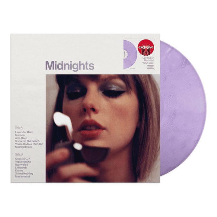 Taylor Swift - Midnights - Vinilo (LP) Lavender Target Ed. 1
