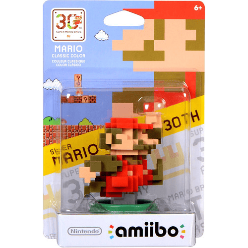 Figura Amiibo Mario 30 Aniversario - Classic Color