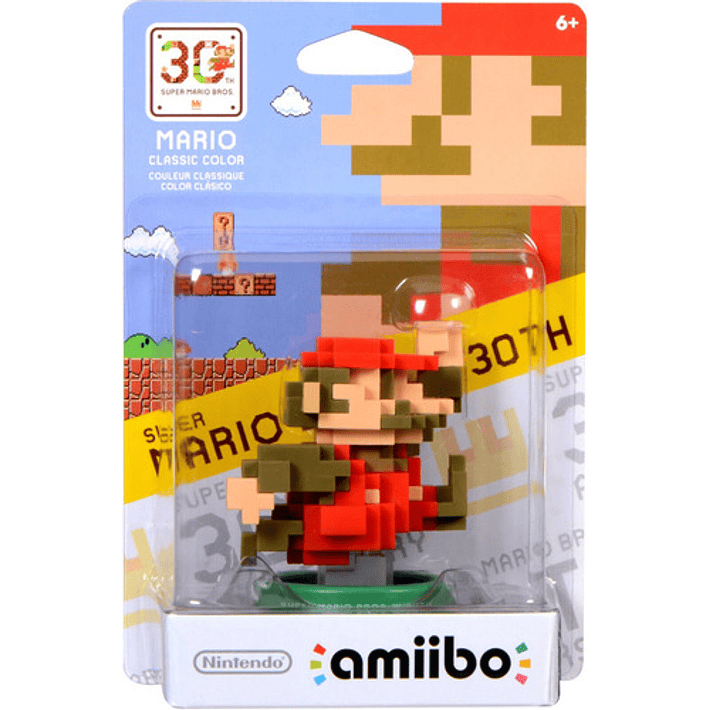 Figura Amiibo Mario 30 Aniversario - Classic Color 1