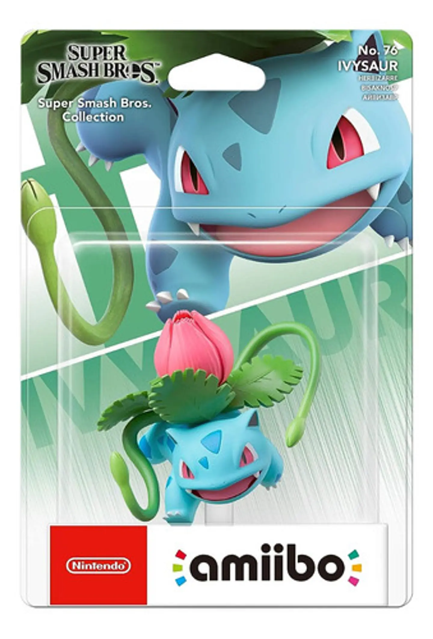 Figura Amiibo Ivysaur - Super Smash Bros. Series 1