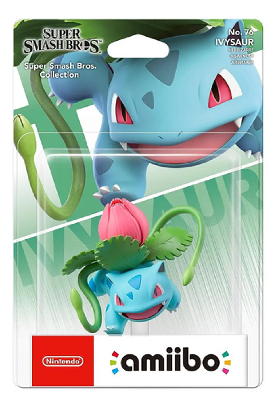 Figura Amiibo Ivysaur - Super Smash Bros. Series 1