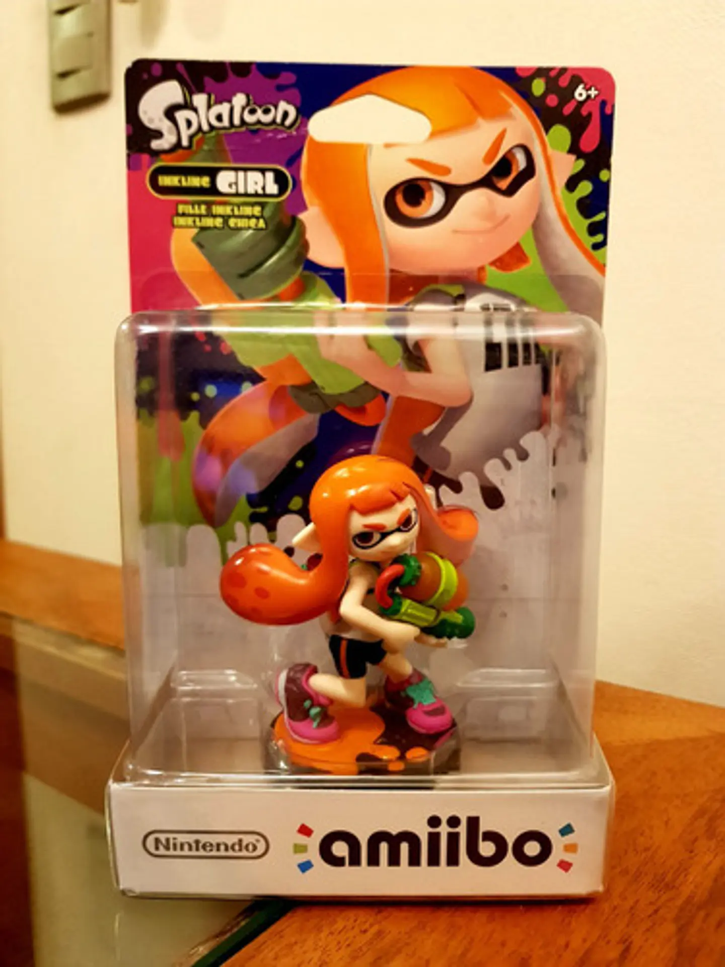 Figura Amiibo Inkling Girl - Splatoon Series 2