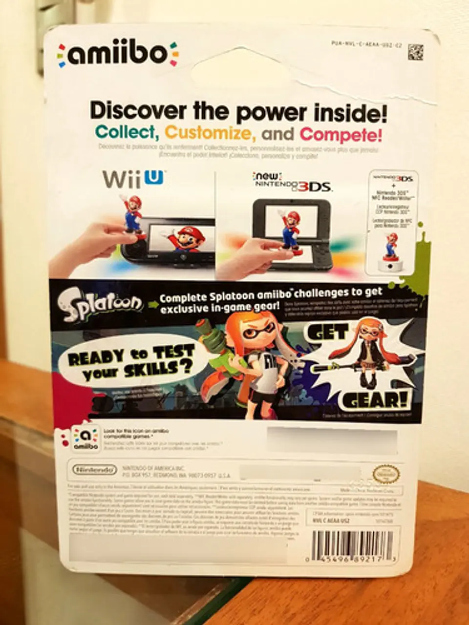 Figura Amiibo Inkling Girl - Splatoon Series 3