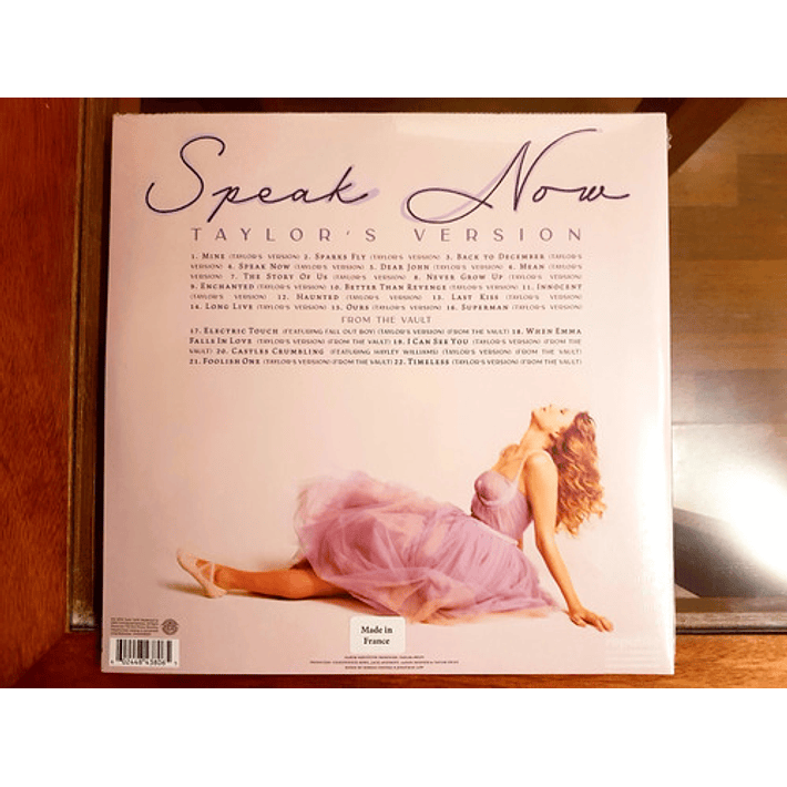 Taylor Swift - Speak Now (Taylor's Version) - Vinilo Violet Edición Limitada 4