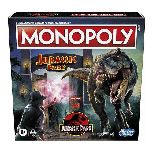Monopoly Jurassic Park Nuevo Y Sellado Edición Español