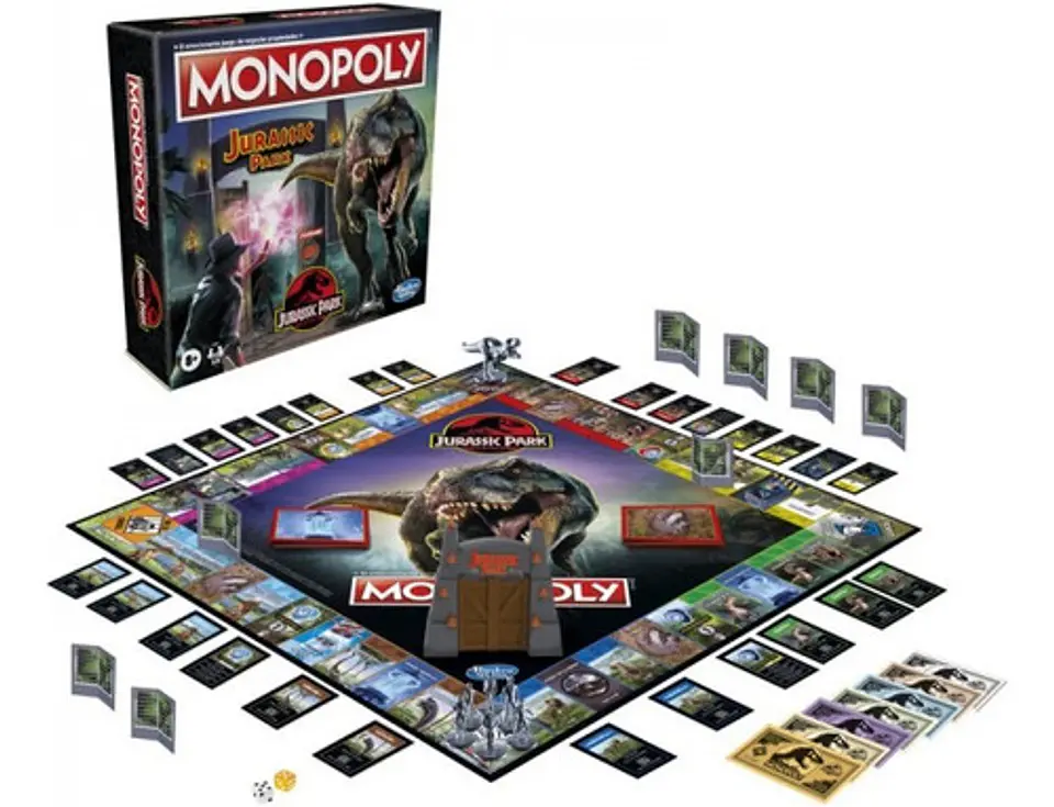 Monopoly Jurassic Park Nuevo Y Sellado Edición Español 3