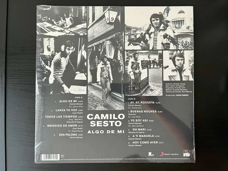 Camilo Sesto - Algo De Mí - Vinilo (LP) Color 50 Aniversario 4