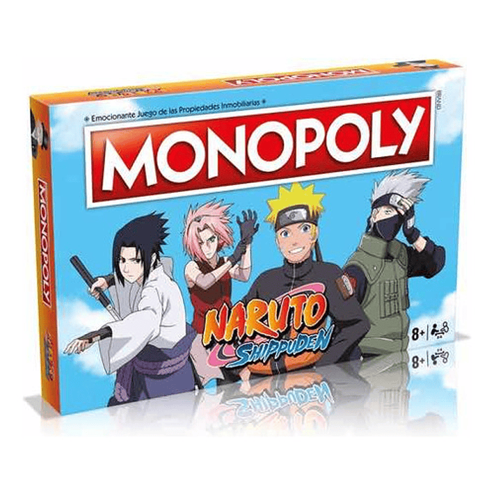 Monopoly Naruto Shippuden - Nuevo Y Sellado Edición Español