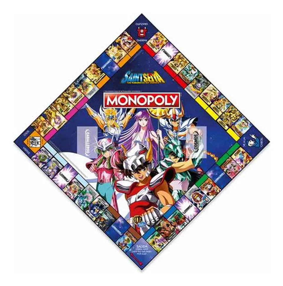 Monopoly Caballeros Del Zodiaco Saint Seiya- Edición Español 2