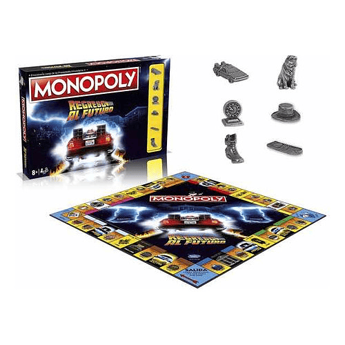 Monopoly Regreso Al Futuro - Nuevo Y Sellado Edición Español