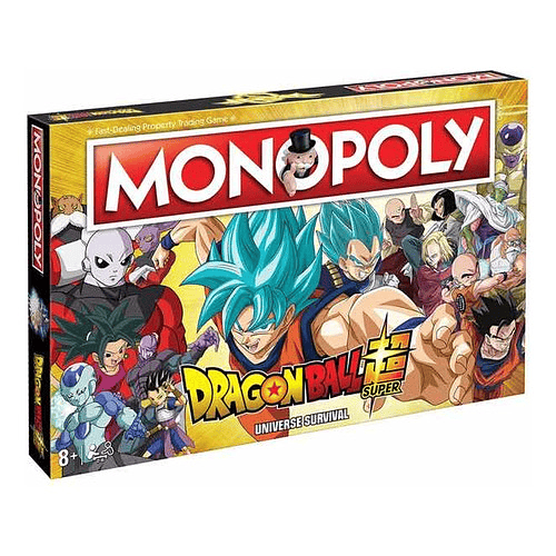 Monopoly Dragon Ball Super - Nuevo Y Sellado Edición Español