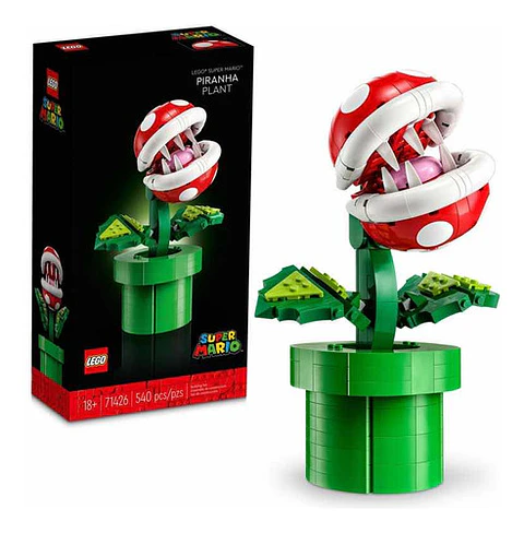 Lego Super Mario Planta Piraña Set De Construcción 71426