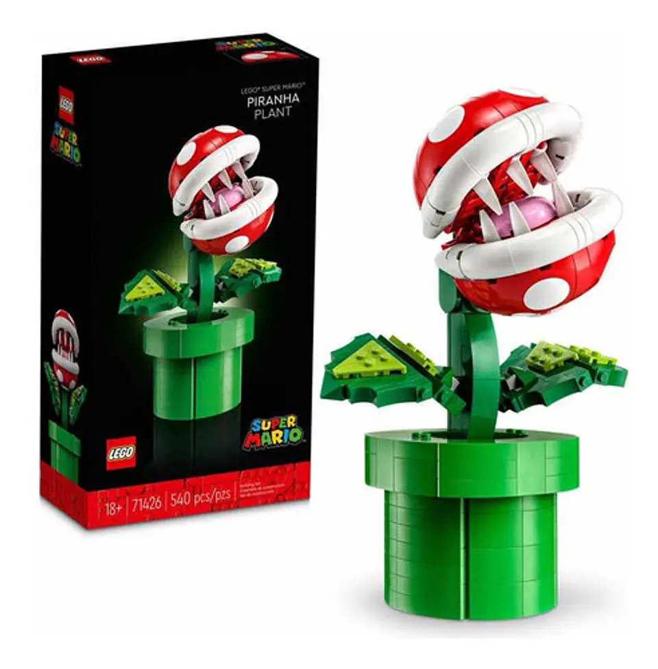 Lego Super Mario Planta Piraña Set De Construcción 71426 1