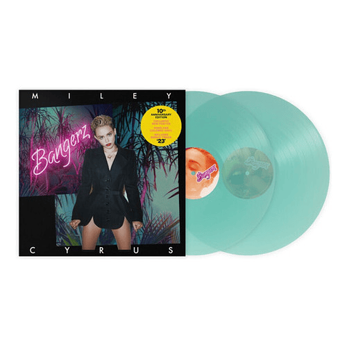 Miley Cyrus - Bangerz - Vinilo (2LP) Deluxe Sea Glass Edición Limitada