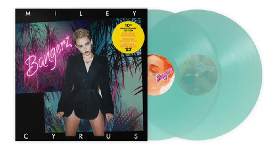 Miley Cyrus - Bangerz - Vinilo (2LP) Deluxe Sea Glass Edición Limitada 1