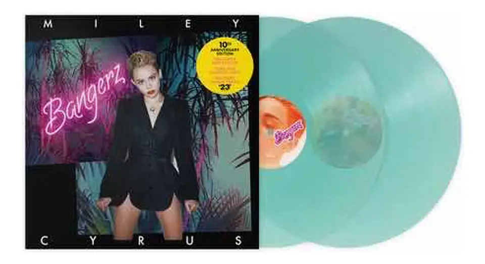 Miley Cyrus - Bangerz - Vinilo (2LP) Deluxe Sea Glass Edición Limitada 2